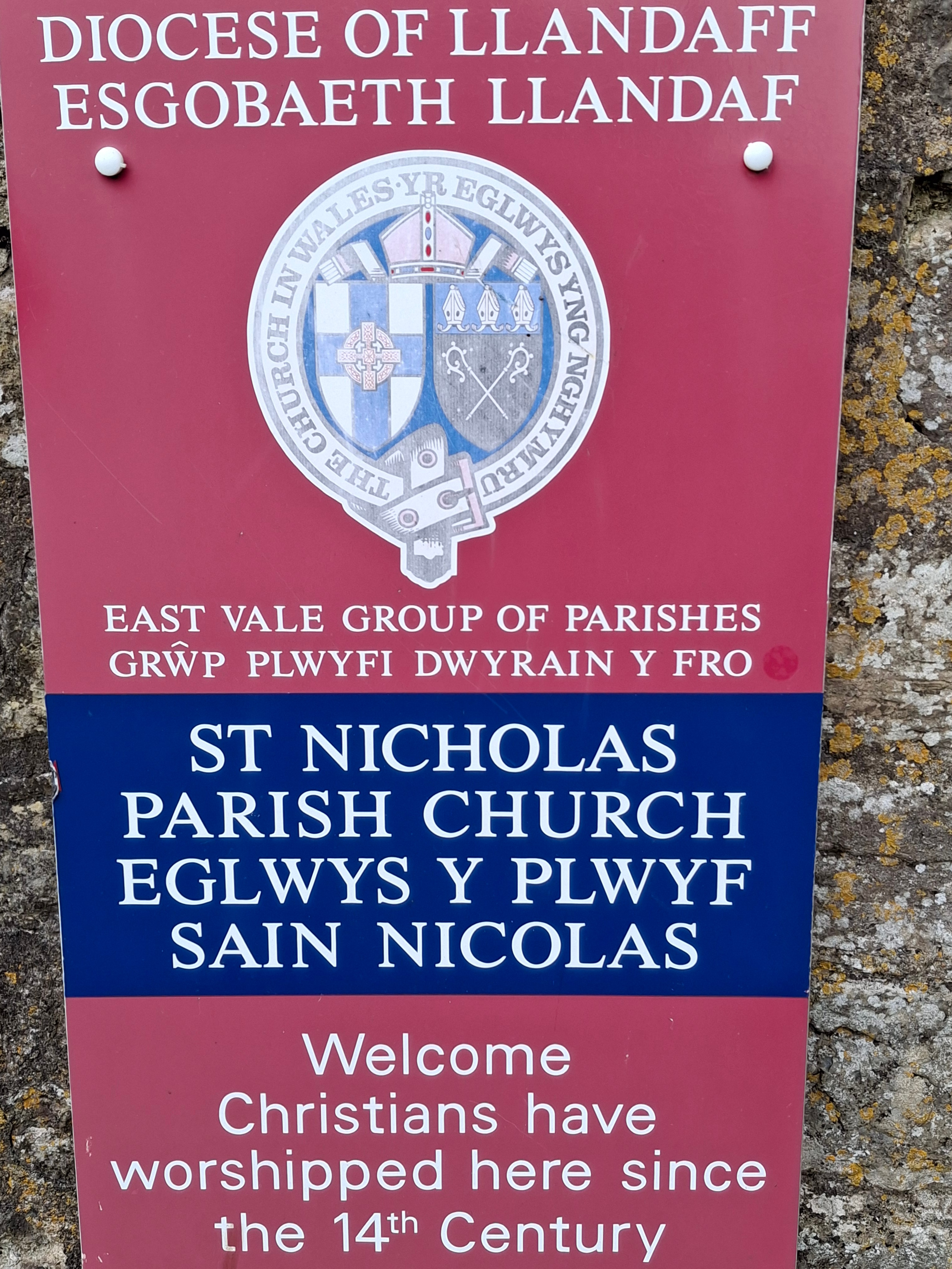 St Nicholas Parish Church, Diocese of Llandaff, East Vale Group of Parishes